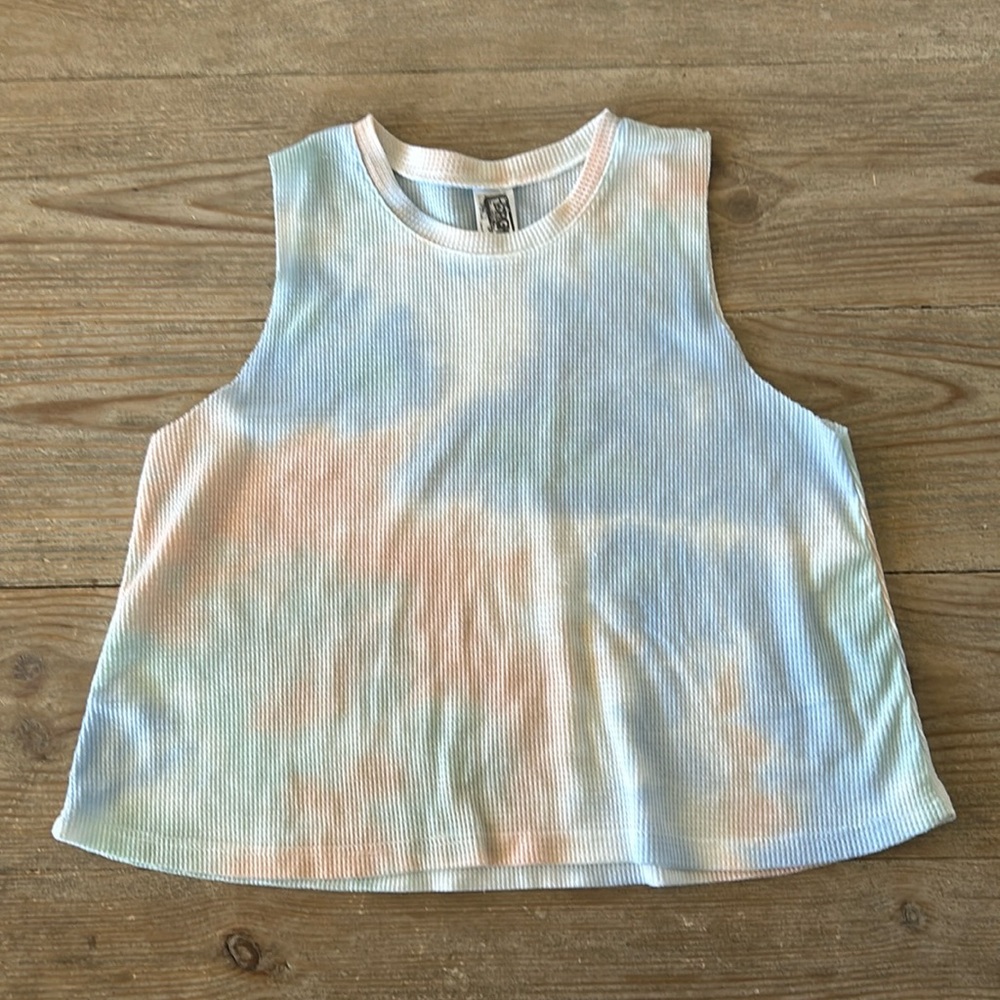 Erge Design Girls Waffle Knit Tank